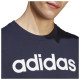 Adidas Ανδρική κοντομάνικη μπλούζα Essentials Single Jersey Linear Embroidered Logo Tee